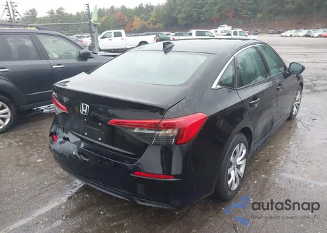 2022 Honda Civic Lx z USA, uszkodzony, nr VIN 2HGFE2F25NH518013